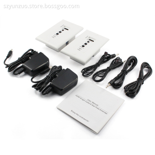 HDMI extender wall plate